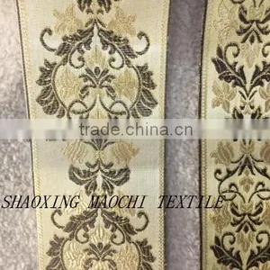 2015 New Design 100% Polester Curtain Lace, 8cm Wide for Curatins, Clothes, and Pillows thumbnail-3