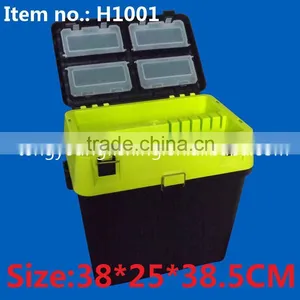 H1001 38*25*38.5CM Plastic Fishing Seat Box Fishing Tackle Fishing Float Box thumbnail-1