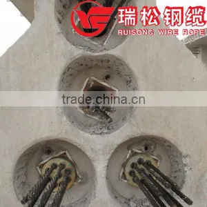 High Tensile 7 Wire Prestressed Steel pc Strand thumbnail-1