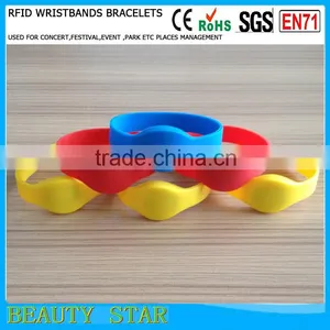 Hot Sale RFID Silicone Wristbands for Party,event,festival Management Use thumbnail-1