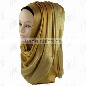 Wholesale Fashion Shimmer Lurex Viscose Shawl Hijab Dubai Muslim Hijab Scarf thumbnail-4