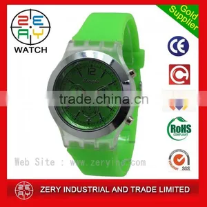 Custom Logo Printed Retro Watch, Silicone Strap Retro Watch R0663 thumbnail-5