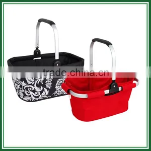 Supermarket Fabric Handle Shopping Basket thumbnail-5