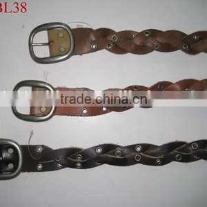 PU Leather Braided Belt thumbnail-2
