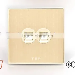 Chinese Manufacturing Companies Double TEL Socket Telephone Socket thumbnail-4