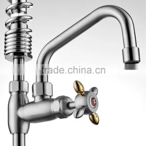 Wholesale Custom Professional Commercial Pre-rinse Stainless Steel Pull Out Kitchen Sink Upc Faucet thumbnail-2