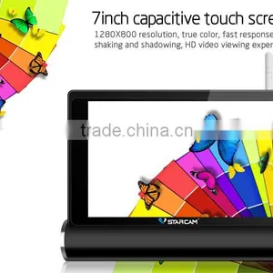 7inch Touch Screen HD Wifi NVS Hot New Products Real Time Record 7 Inches Touch Screen Home Security Alarm Camera System thumbnail-4