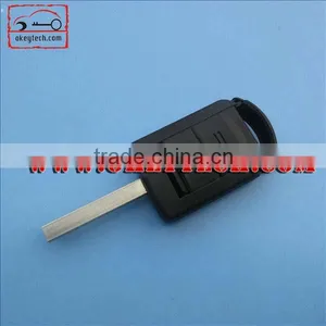 Okeytech Opel Key Shell Opel Corsa 2 Buttons Remote Key Shell for Opel Corsa Key thumbnail-1