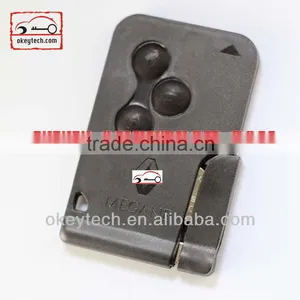 Best Price Car Key Renault Megane Key Card 3 Button 433Mhz ID46 Chip for Renault Key Cards thumbnail-1