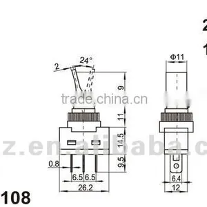Quick Connect Terminal Toggle Switch /Toggle Switch/Momentary Toggle Switch thumbnail-4