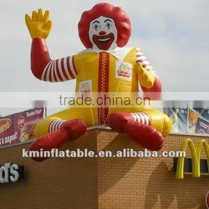 Inflatable Macdonald on Roof thumbnail-1