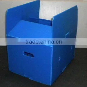 Blue Corflute Plastic Packaging Box thumbnail-1