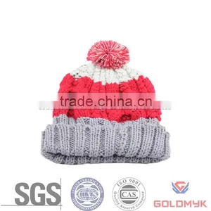 Custom Winter Hats With Ball on Top thumbnail-4