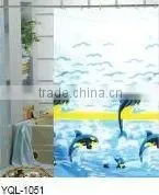 100% Polyester Shower Curtain thumbnail-1