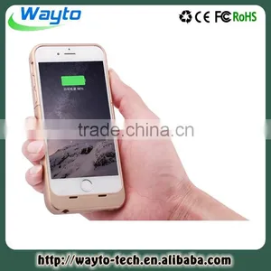 Aili Power Bank Charger Battery Case for Iphone 6 With Buile in Charger Plug thumbnail-3