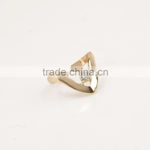 V Shape Latest Gold & Sliver Finger Ring Designs thumbnail-5