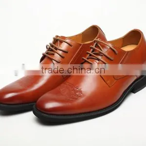 Elegant Invislble Height Leather Elevator Shoes With Delicate Grade A Soft Ox Skin Natural Breathable Fashion 323K01-2 thumbnail-2