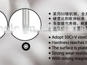 Slotted Screw Head Type and Magnetic Screwdriver With Philips Head From BSCI Factory Made by Acetate Fiber With High Torque thumbnail-3