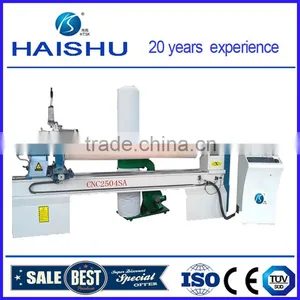 Cnc Wood Lathe Wooden Handle Machine With CE From Haishu thumbnail-1