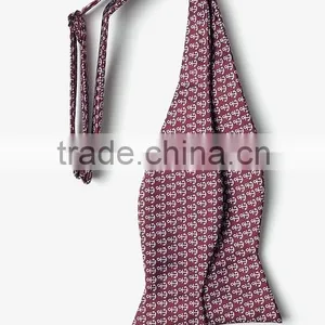 2016 Novelty Self Tie Silk Bow Ties With Custom Logo for Men thumbnail-4