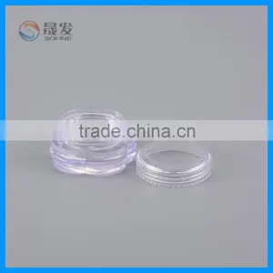 Clear as Small Cosmetic Jar thumbnail-3