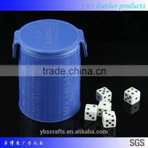 Cheap Wholsale Customized Logo Dice Cup Wth Lid thumbnail-1