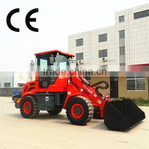 Wheel Loader Small 1500kg Front End Wheel Loader With 0.8cbm Bucket thumbnail-3