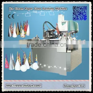 Automatic Ice Cream Paper Cone Sleeve Forming Machine thumbnail-1