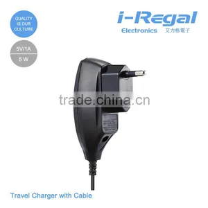 Factory Supply Travel Charger With Micro USB Model for Iphone+HTC+SAMSUNG thumbnail-3