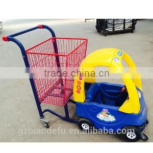 Fashion Supermarket Shopping Trolley Easy Moving thumbnail-2