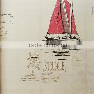 Kids Wallpaper Wallcovering/raw Material Wallpaper/roll Wallpaper for Printings thumbnail-4