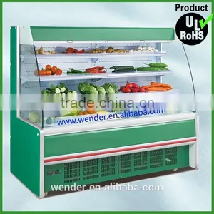 2.5M New Design Commercial Supermarket Fruit Vegetable Cooler thumbnail-1