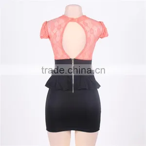 New Arrivals Lace Dress Elegant Hot Girl Sexy Club Dress Sexy Club Wear thumbnail-6