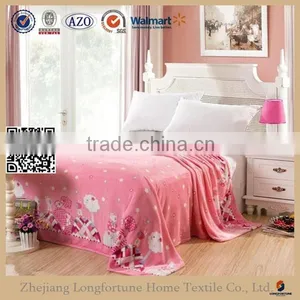 Manufactory Walmart China Home Textile Stock Donald Duck Baby Blanket thumbnail-3