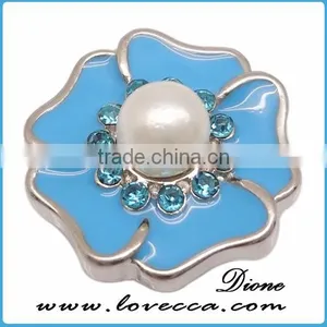 Mix Style Popular Fashion Bracelet Rhinestone Snap Button Jewelry thumbnail-1