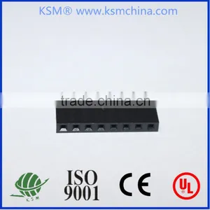 2.54mm Single Row Straight Female Header 8 Pin thumbnail-1