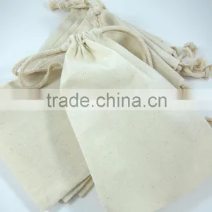 Small Drawstring Bags With Logo Print on Front thumbnail-1