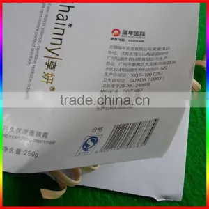 Sleeping Mask Bottle Paper/PVC Adhesive Label With Gold Stamping thumbnail-2