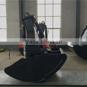 Excavator Clamshell Bucket For DOOSAN DX420LC/DX350LC/DX300LL/S225LL/DH258LC-7/S225DX225L thumbnail-1