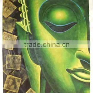 Handmade Buddha Oil Painting thumbnail-1