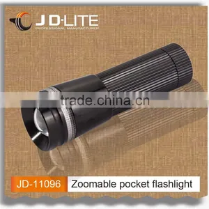 1W Aluminum Zoom Focus Flashlight Hunting Hand Torch Led Search Light thumbnail-1