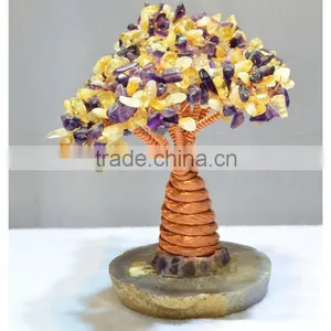 New Fashion Wholesale Gemstone Trees Amethyst and Cirinte Crystal thumbnail-3