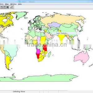 Mapinfo Tab/GST /ESRI Shp/arcinfo/ARC View/ Format GIS Vector Graphic Digital Electronic Street Level Map thumbnail-1
