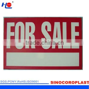 Puncture Resistance and Conductive pp Corrugated Recyclable Signboard thumbnail-1