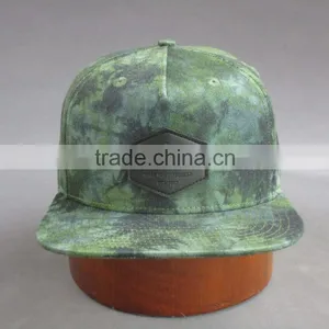 Customed 5- Panel Cotton Twill Snapback Hat thumbnail-2