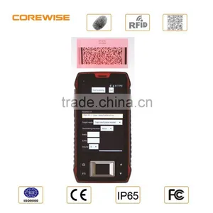 Android 6.0 Hand Held Touch Screen Gps PDA With Fingerprint, Rfid, Barcode Scanner thumbnail-4