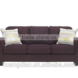 Foshan Custom Made Funiture Modern Velvet Fabric Living Room Sofa Couch thumbnail-1