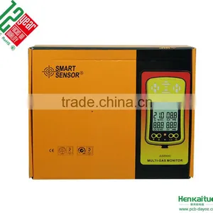 High Sensitive Sensor Probe CO O2 H2S Combustible Gas 4 Gases In 1 Detector Multi Gas Analyzer AS8900 thumbnail-6