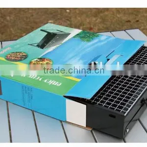 Portable Outdoor Picnic Charcoal Barbecue Grill Set thumbnail-2