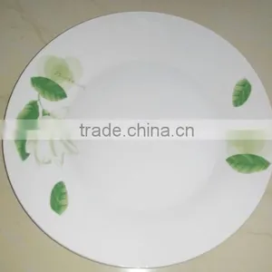9" Ceramic Dinner Plate , Cheap Ceramic Dinner Plates , Ceramic Porcelain Personalize Plates thumbnail-2